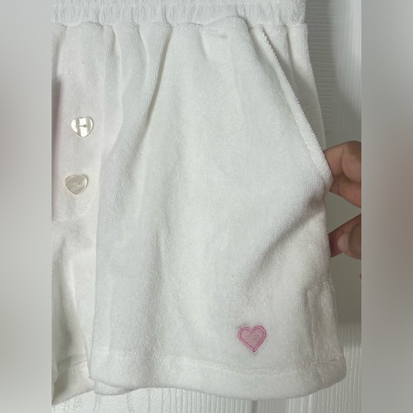 NWT Stoney Clover Lane X Target White Terry Shorts Sz XS - Picture 2 of 6
